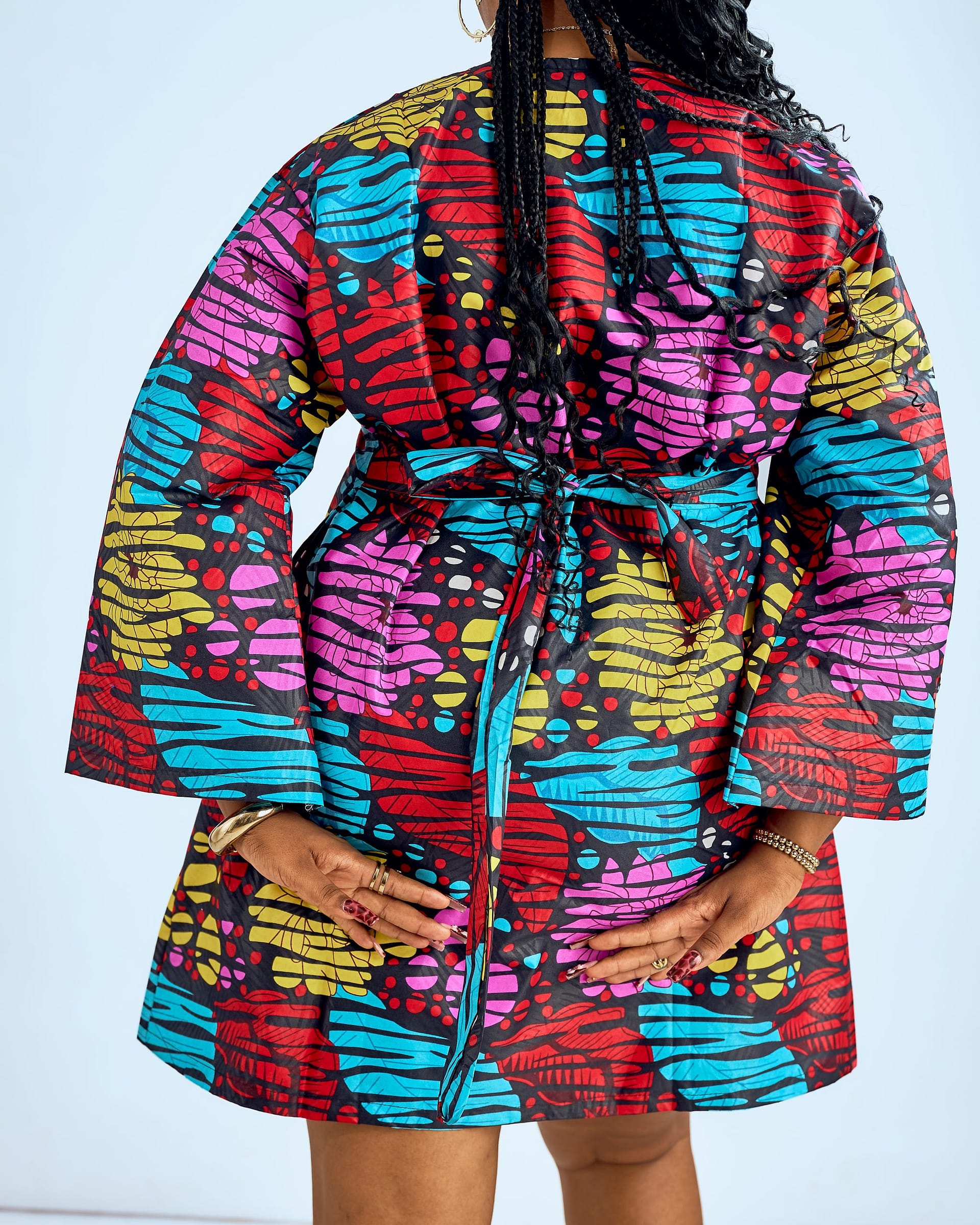 Mini Ankara bubu, casual Ankara gown